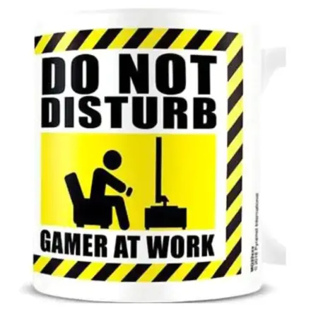 Gaming Gamer at Work Do Not Disturb Tasse Produktfoto