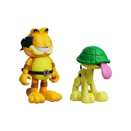 Garfield Actionfiguren 2er-Pack Garfello und Sidekick Odie Produktfoto