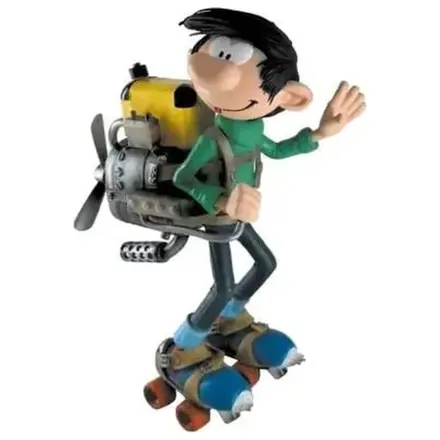 Gaston Lagaffe Motor auf Rollschuhen Statuette 18 Zentimeter Produktfoto