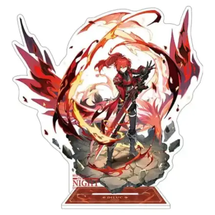 Genshin Impact Acryl-Telefonständer Diluc 17 cm Produktfoto
