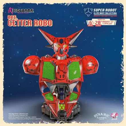 Getter Robo Super Robot Elite Büste 1/3 Getter Robo 26 cm termékfotója