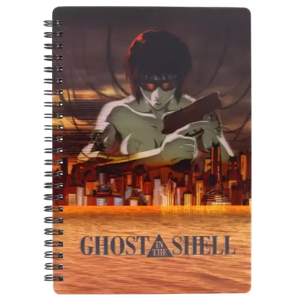 Ghost in the Shell Notizbuch mit 3D-Effekt City termékfotója