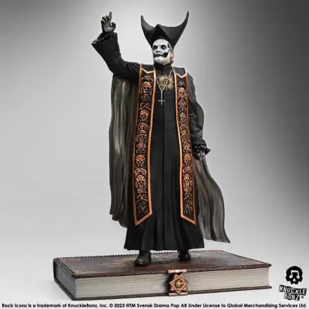 Ghost Rock Iconz Statue 1/9 Papa Emeritus IV (Black Robes) 22 cm termékfotója