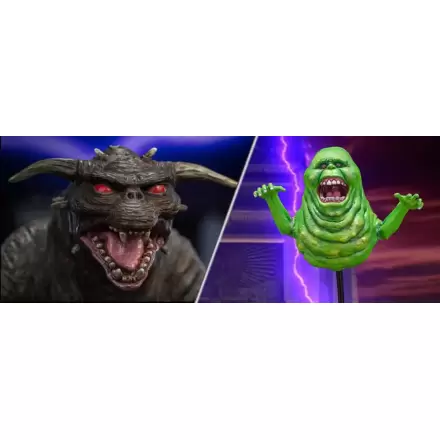 Ghostbusters Statue 1/8 Slimer (NX) + Zuul (NX) Normal Version Twin Pack Set 12 cm termékfotója