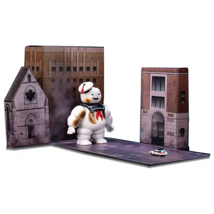 Ghostbusters Puft Marschmallow Filmset Bühne Figur Diorama Produktfoto