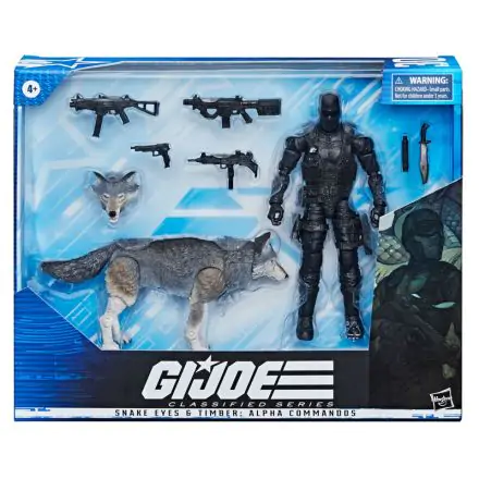 G.I. Joe Classified Series Action Figur 2-er Pack 2021 Snake Eyes & Timber: Alpha Commandos 15 cm Produktfoto
