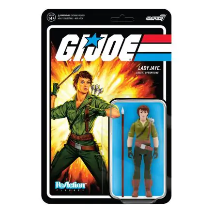 GI Joe ReAction Actionfigur Lady Jaye Wave 2 10 cm Produktfoto