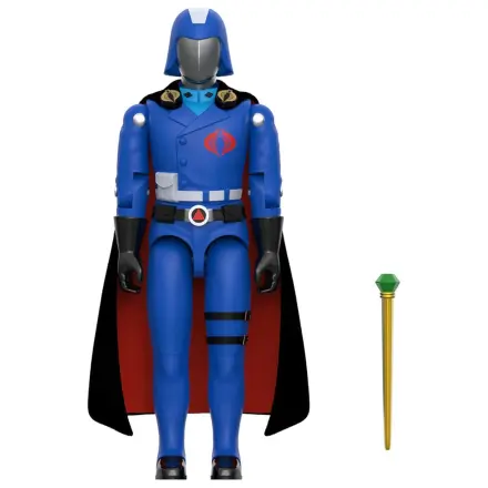 GI Joe ReAction+ Actionfigur Wave 06 Cobra Commander (Movie, Black Cape) 10 cm Produktfoto
