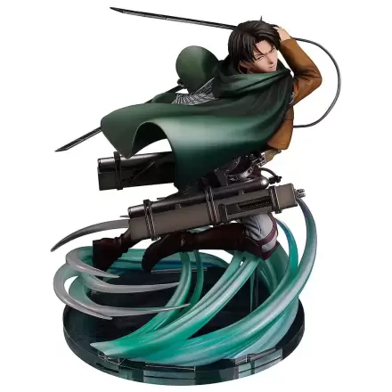 Attack on Titan PVC Statue 1/6 Humanity's Strongest Soldier Levi 23 cm termékfotója