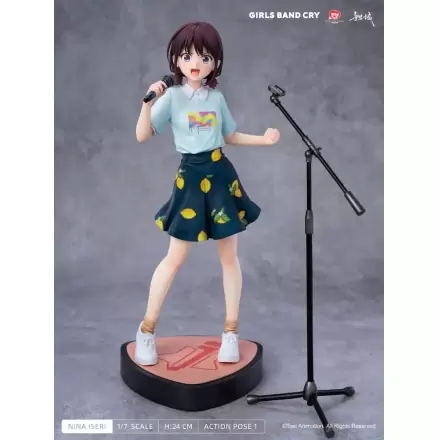 Girls Band Cry Natsu wo Mankitsu shite Sakebe Series No. 1 PVC Statue 1/7 Nina Iseri 24 cm Produktfoto