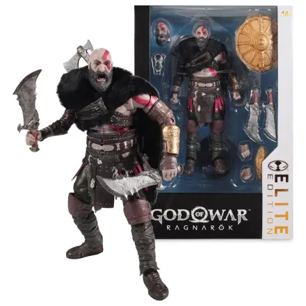 God of War Ragnarok McFarlane Elite Edition Deluxe Actionfigur Kratos #18 18 cm Produktfoto