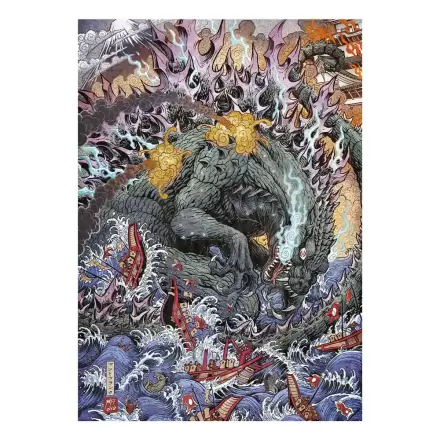 Godzilla Kunstdruck Limited Edition 42 x 30 cm termékfotója
