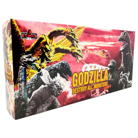 Godzilla: Frankenstein und die Monster aus dem All 5 Points XL Actionfiguren Deluxe Box Set Round 2 Produktfoto