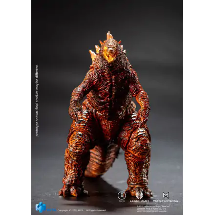 Godzilla Exquisite Basic Actionfigur Godzilla: King of the Monsters Burning Godzilla 18 cm Produktfoto