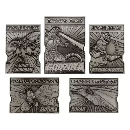 Godzilla Metallbarren 5er-Set Godzilla Monsters Limited Edition termékfotója