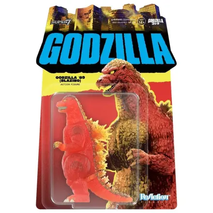 Godzilla Toho ReAction Actionfigur Godzilla - 1989 (Blazing) 10 cm Produktfoto
