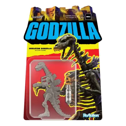 Godzilla Toho ReAction Actionfigur Godzilla Skeleton Grey 10 cm Produktfoto