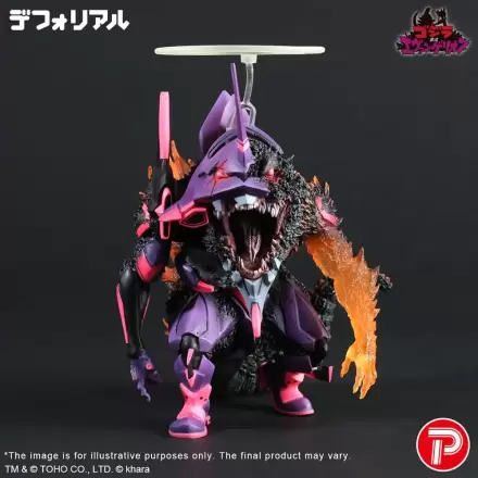 Godzilla vs. Evangelion Deforeal PVC-Statue Test Type-01 Burning 