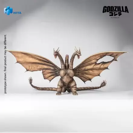 Godzilla vs. King Ghidorah (1991) Exquisite Basic Actionfigur King Ghidorah Battle Damaged Version 33 cm Produktfoto