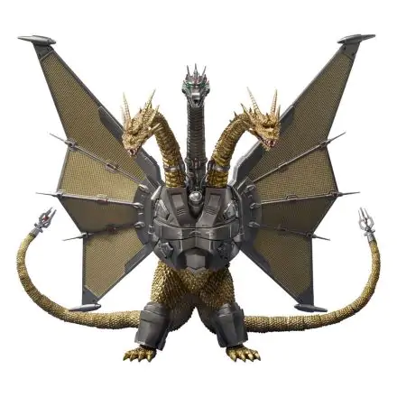 Godzilla vs. King Ghidorah S.H. MonsterArts Action Figur Mecha Ghidorah Shinjuku Decisive Battle Special set 25 cm Produktfoto