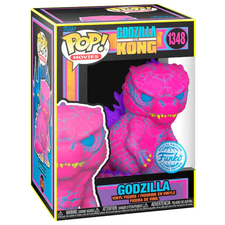 Godzilla vs. Kong POP! Movies Vinyl Figur Godzilla (Blacklight) Special Edition 9 cm Produktfoto