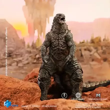 Godzilla x Kong: The New Empire Exquisite Basic Actionfigur Godzilla Rre-evolved Ver. 18 cm Produktfoto