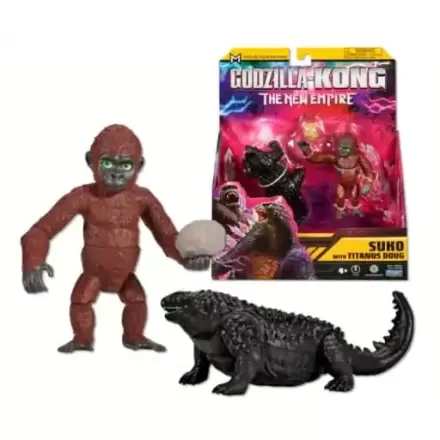 Godzilla x Kong: The New Empire - Suko with Titanus Doug Actionfigur 15 cm Produktfoto