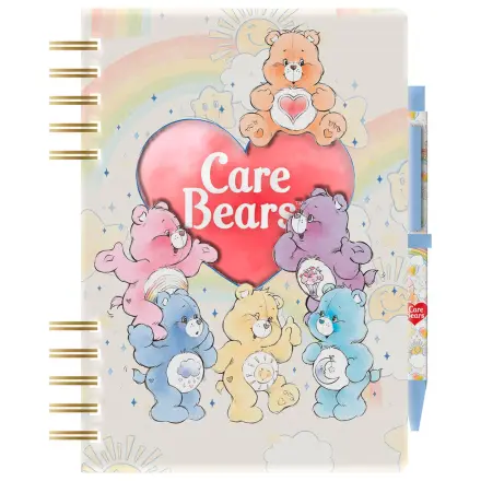 Care Bears A5 Notizbuch + Stift und Sticker Produktfoto
