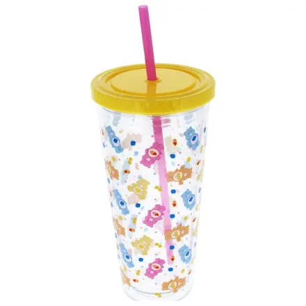 Care Bears Trinkbecher mit Strohhalm 350 ml Produktfoto