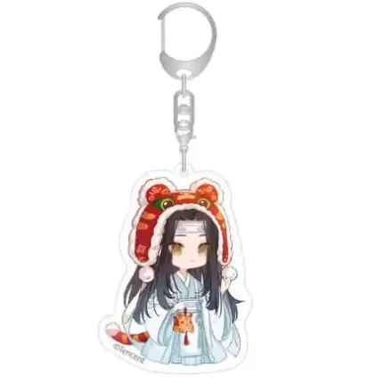 Grandmaster of Demonic Cultivation Acryl Schlüsselanhänger Lan Wangji Chibi Style 7 cm termékfotója