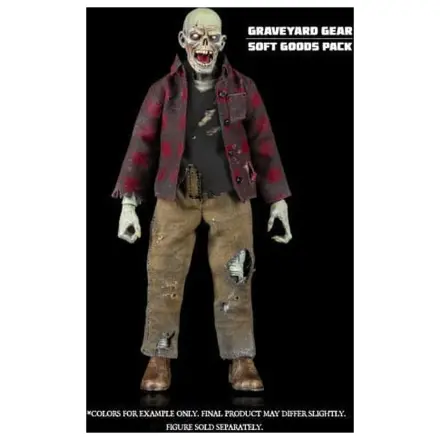 Graveyard Series Action Figur Zubehör Worker Zombie Soft Goods Pack Produktfoto