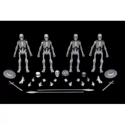 Graveyard Skeletons Actionfiguren 4er-Pack termékfotója