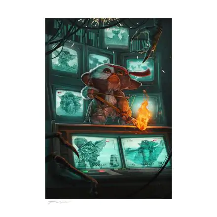 Gremlins 2 - Die Rückkehr der kleinen Monster Kunstdruck 46 x 61 cm - ungerahmt Produktfoto