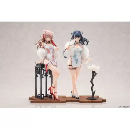 Gridman Universe PVC Statuen 1/7 2er-Set Rikka Takarada & Yume Minami China Dress Ver. 25 cm termékfotója