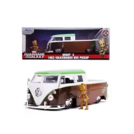 Guardians of the Galaxy Diecast Modell 1/24 1963 Bus Pickup Groot termékfotója