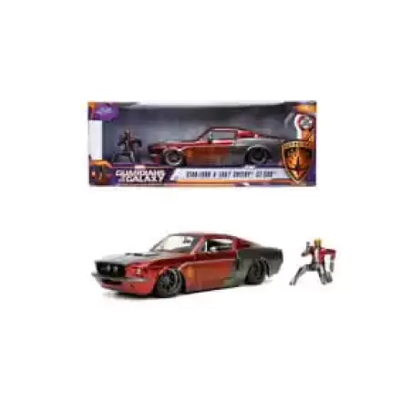 Guardians of the Galaxy Diecast Modell 1/24 1967 Ford Mustang Star Lord termékfotója