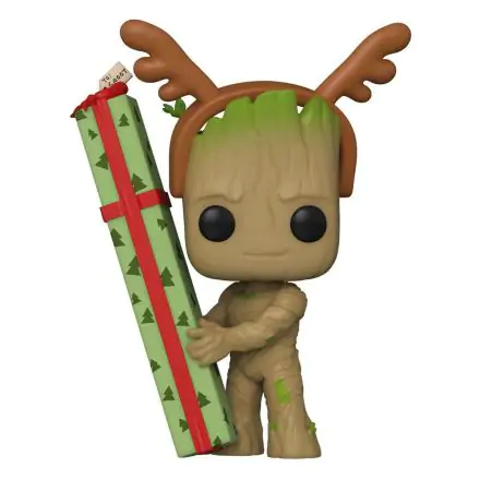 Guardians of the Galaxy Holiday Special POP! Heroes Vinyl Figur Groot 9 cm termékfotója