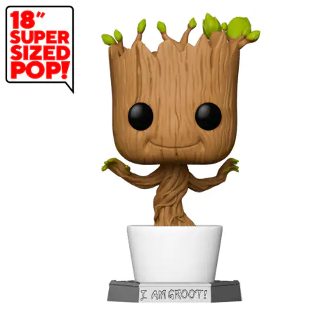 Guardians of the Galaxy Super Sized POP! Marvel Vinyl Figur Dancing Groot 46 cm termékfotója