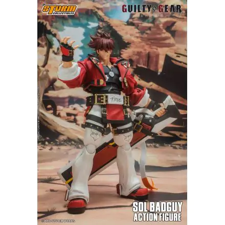 Guilty Gear Actionfigur 1/12 Sol Badguy 18 cm Produktfoto