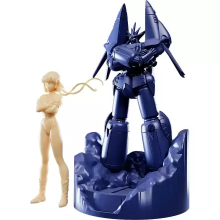 Gunbuster Modellbausatz PLAMAX MF-80 minimum factory Noriko Takaya with Gunbuster: Character Color Ver. 12 cm Produktfoto
