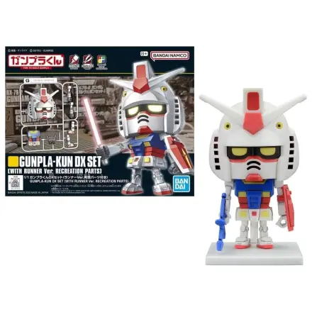 Gundam 1/1 Gunpla-Kun DX Set (mit Runner Version) Modellbausatz Produktfoto