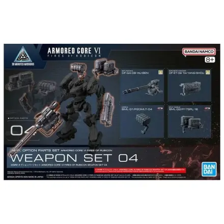 GUNDAM 30MM Optionsteile Set Armored Core Modellbausatz Produktfoto