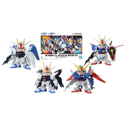 GUNDAM BB Senshi CE Battle of Destiny Set Modellbausatz Produktfoto