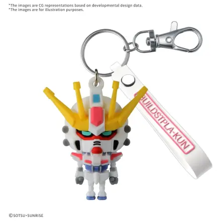 Gundam Build Stpla-kun 3D Gummi Maskottchen Schlüsselanhänger Produktfoto
