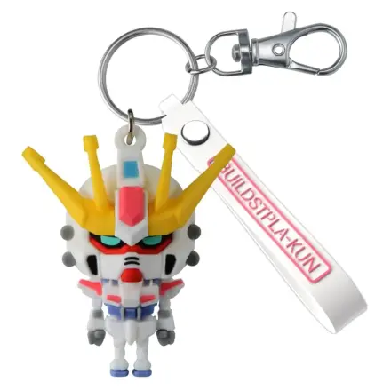 Gundam Build Stpla-kun 3D Gummi Maskottchen Schlüsselanhänger Produktfoto