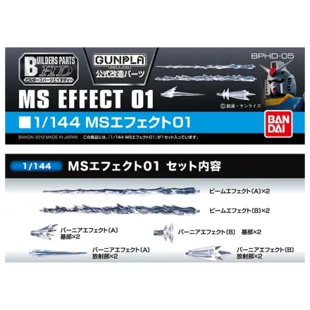Gundam Builders Parts HD 1/144 MS Effekt 01 Modell Bausatz Produktfoto