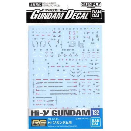 Gundam Decal 132 RG 1/144 Hi-v Gundam Modellbausatz Produktfoto