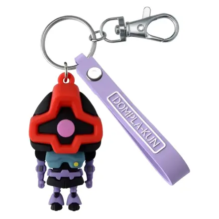 Gundam Dompla-Kun 3D Gummi Maskottchen Schlüsselanhänger Produktfoto