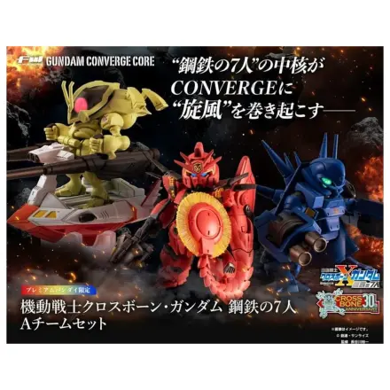 GUNDAM Gundam Converge Core Figur Cross Bone Gundam Team A 6cm Produktfoto