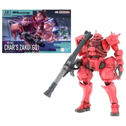 GUNDAM HG 1/144 Char's Zaku (GQ) Modellbausatz Produktfoto